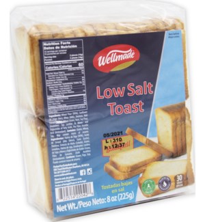 No Salt Toast "Wellmade" 8 oz x 24